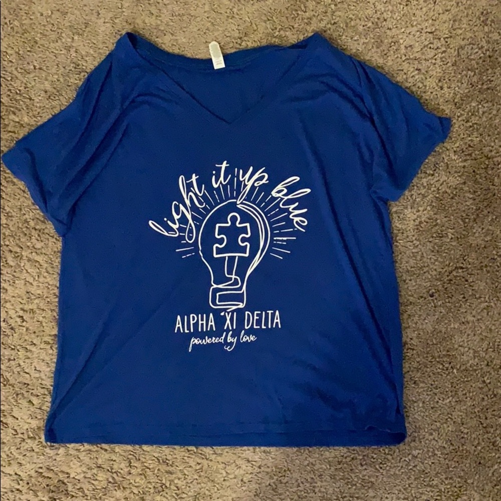 alpha xi philanthropy shirt!